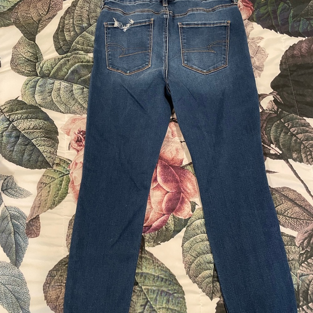 American Eagle Patchwork Jeans - image 8